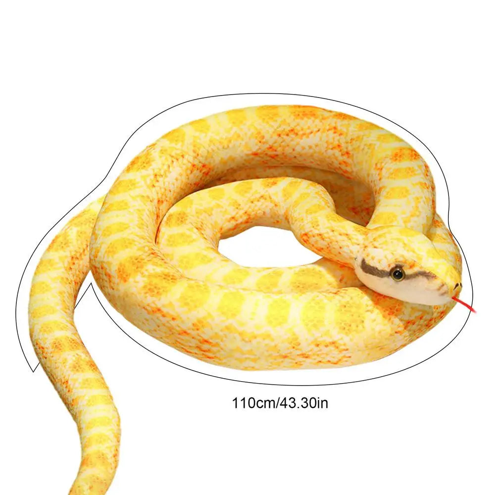 Realistic Giant Python Plush Pillow