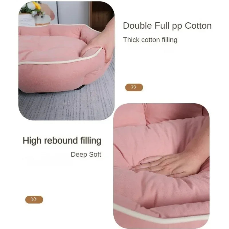 Dogs Fluffy Sofa Bed