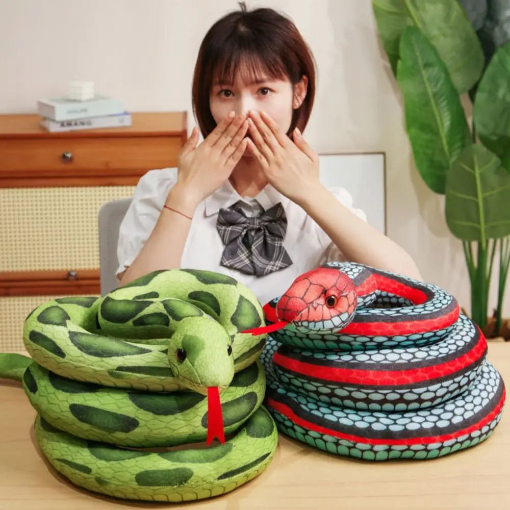 Simulation Snake Plush Pillow