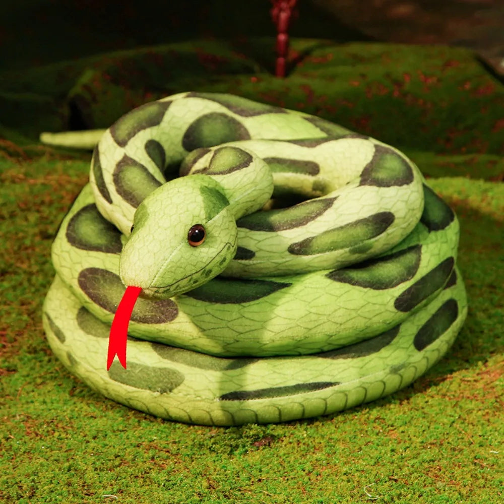 Simulation Snake Plush Pillow