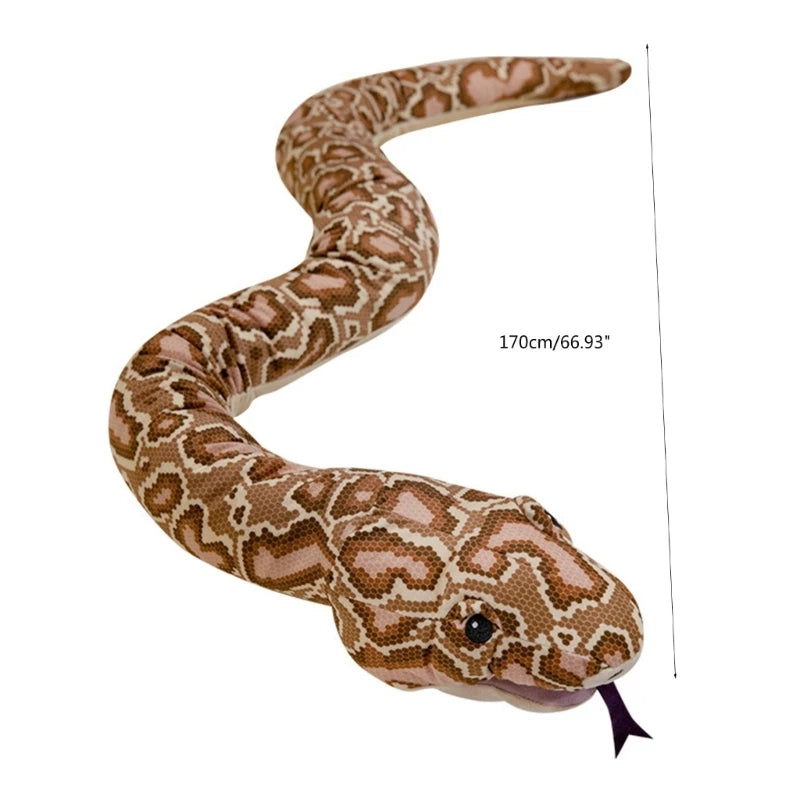 F19F Cartoon Snake Pillow