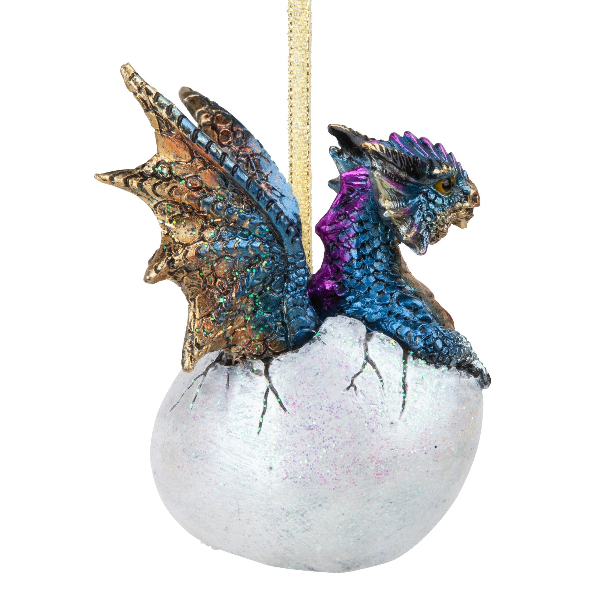 Hard Boiled Dragon Hatchling Holiday Ornament