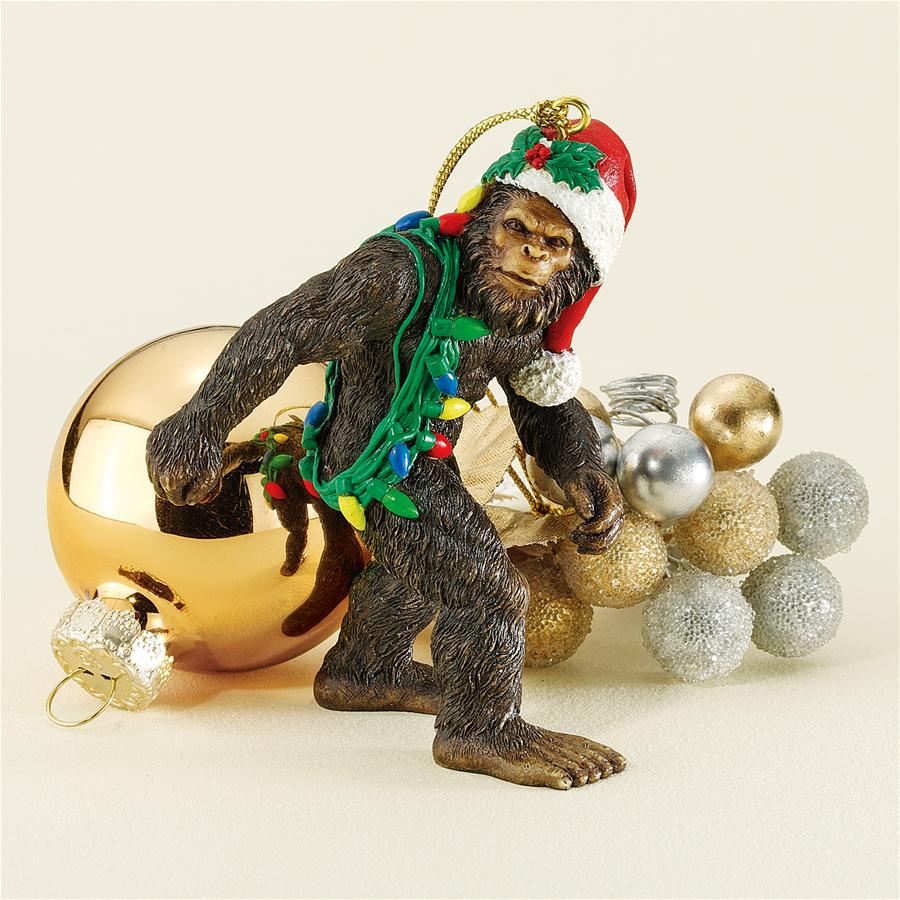 Bigfoot, the Yeti Holiday Ornament