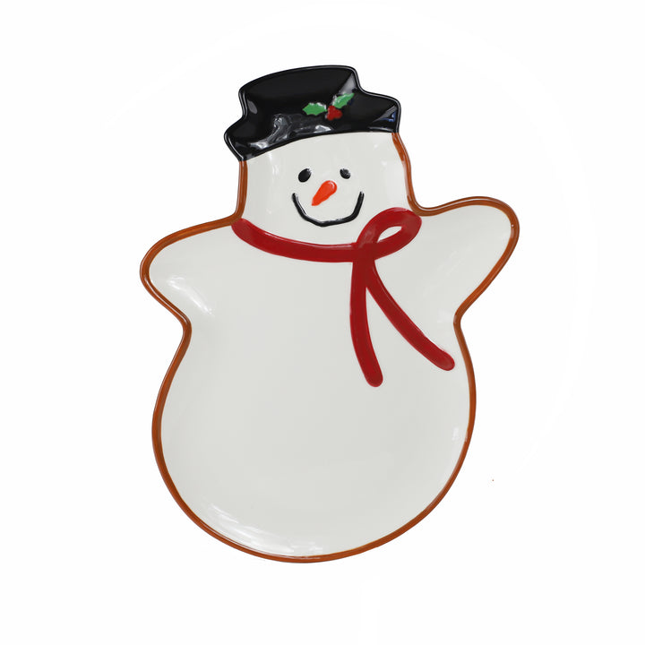 Winterfest Snowman Large Tray