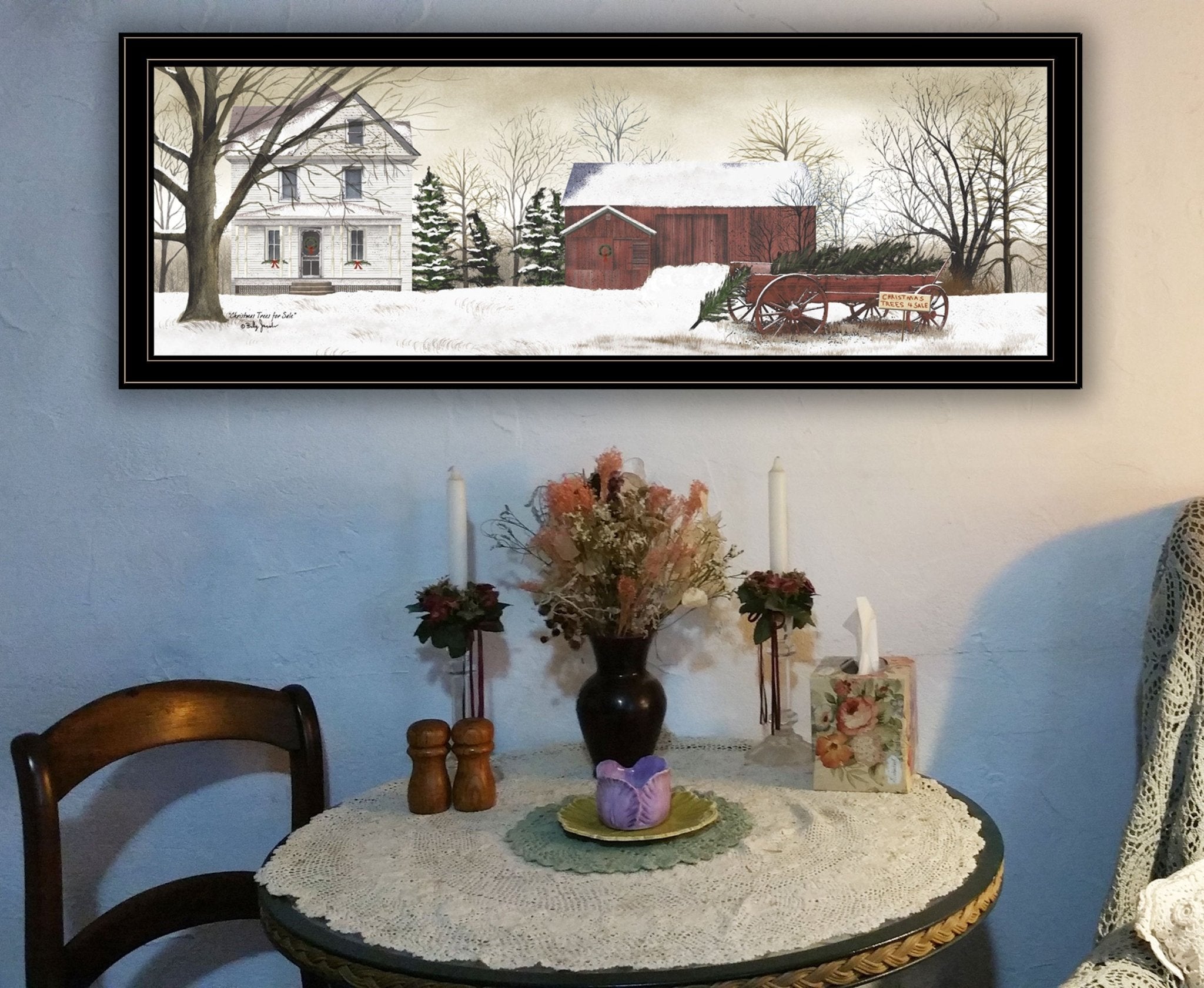 "Christmas Trees for Sale"  Framed Wall Art by Billy Jacobs