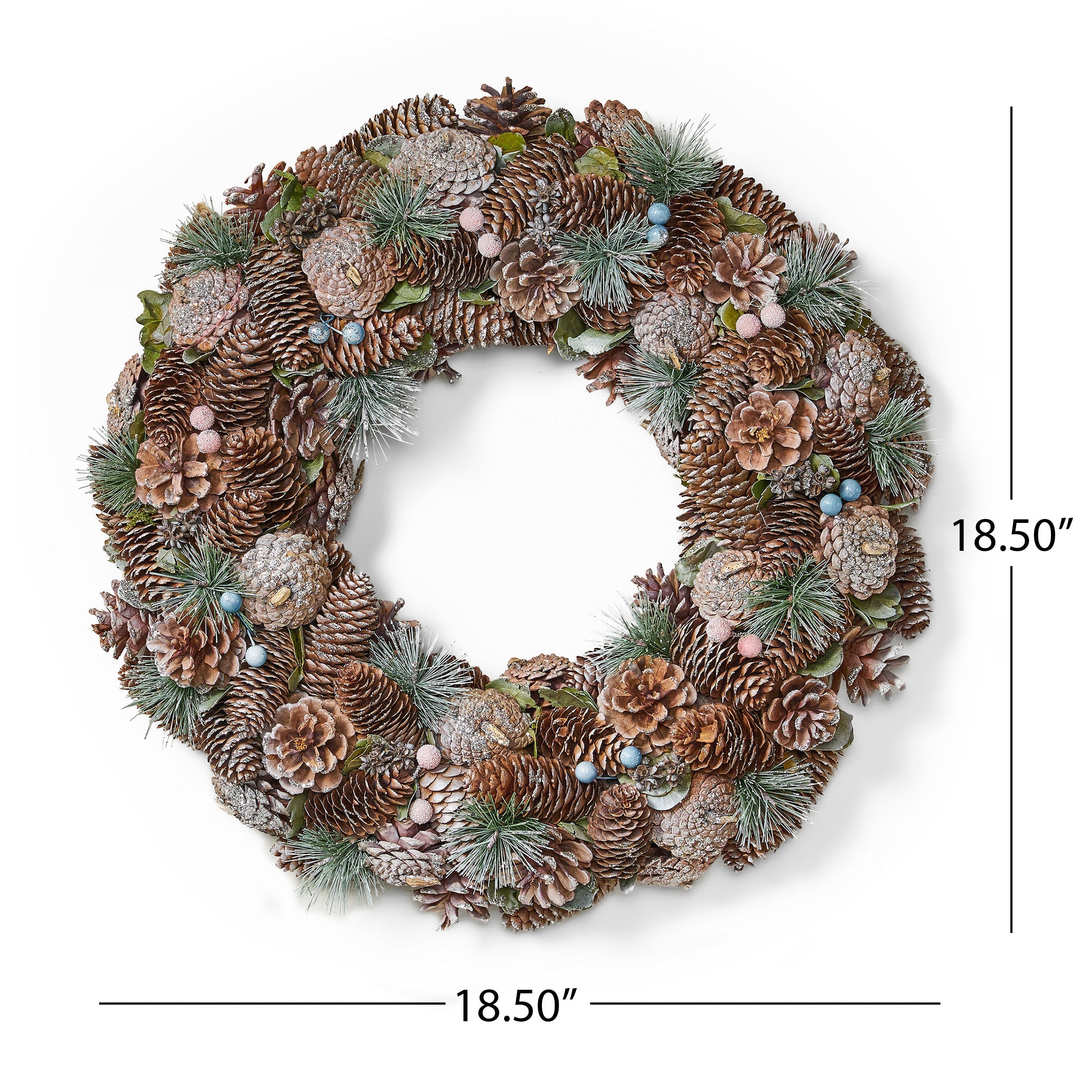 PINE CONE WREATH