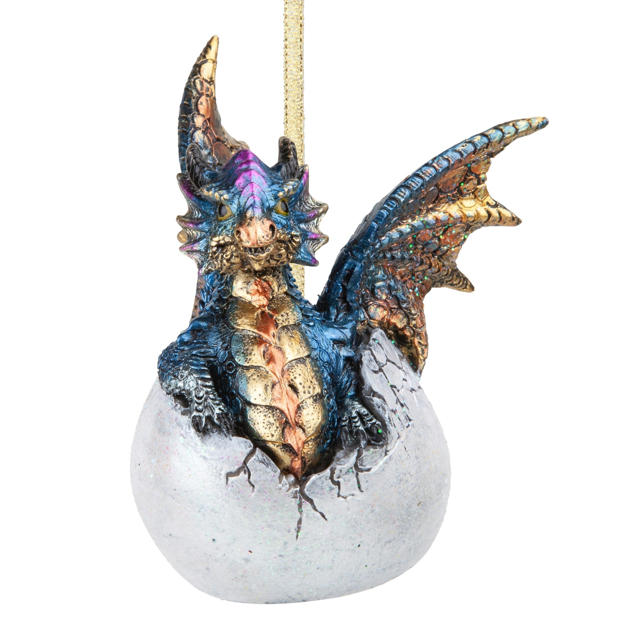 Hard Boiled Dragon Hatchling Holiday Ornament