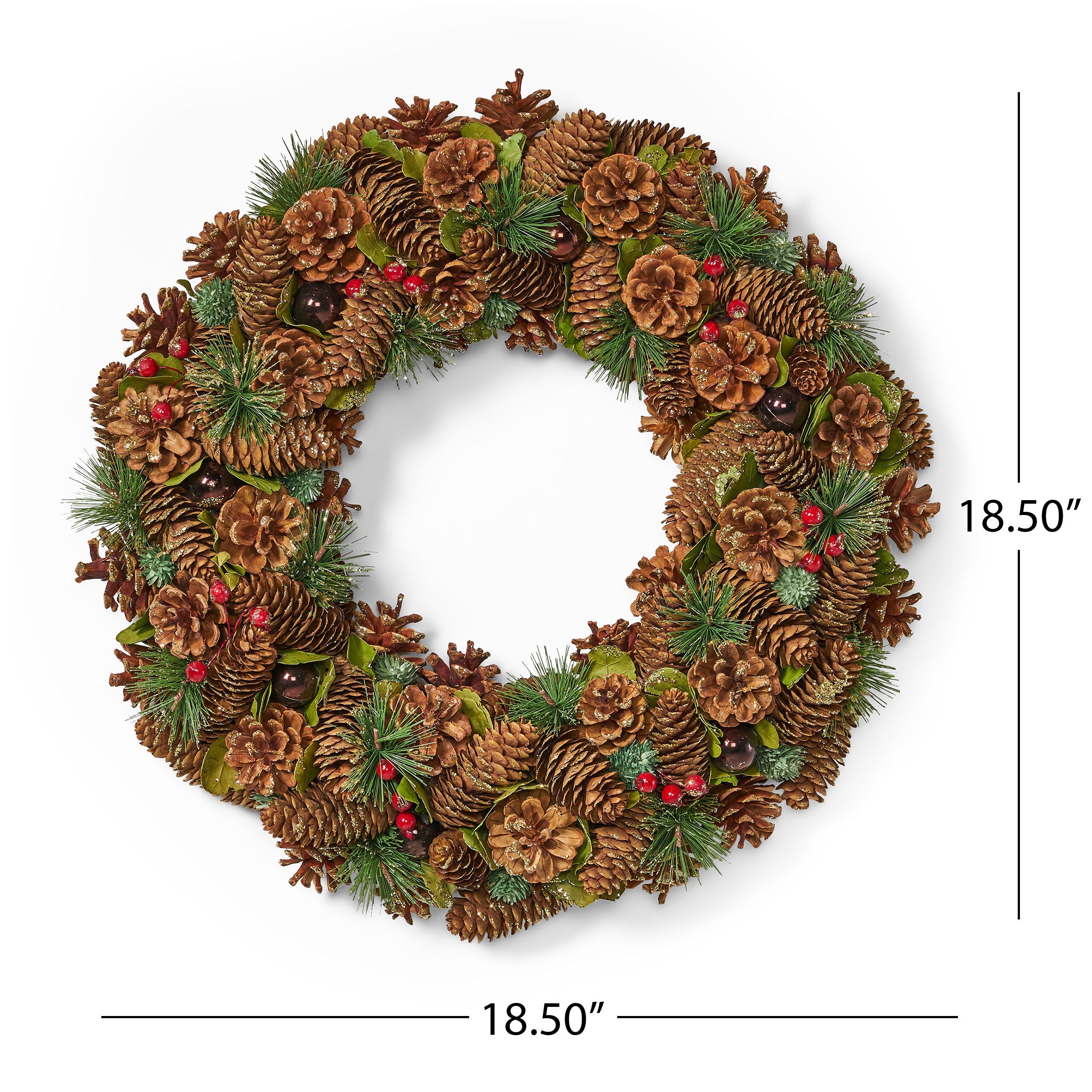 PINE CONE WREATH