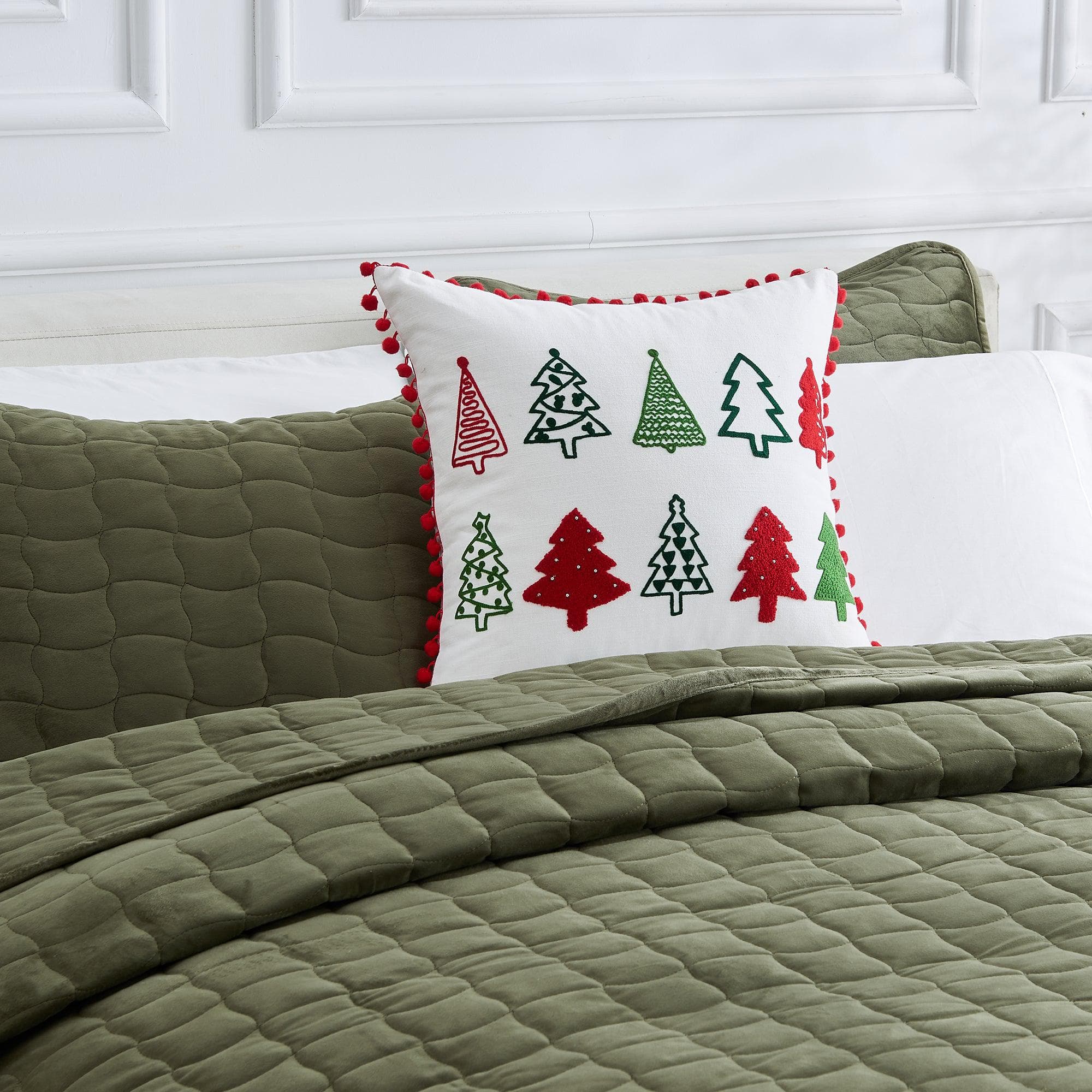 Holiday Throw Pillow - Jubilee Collection- 9 Styles Available