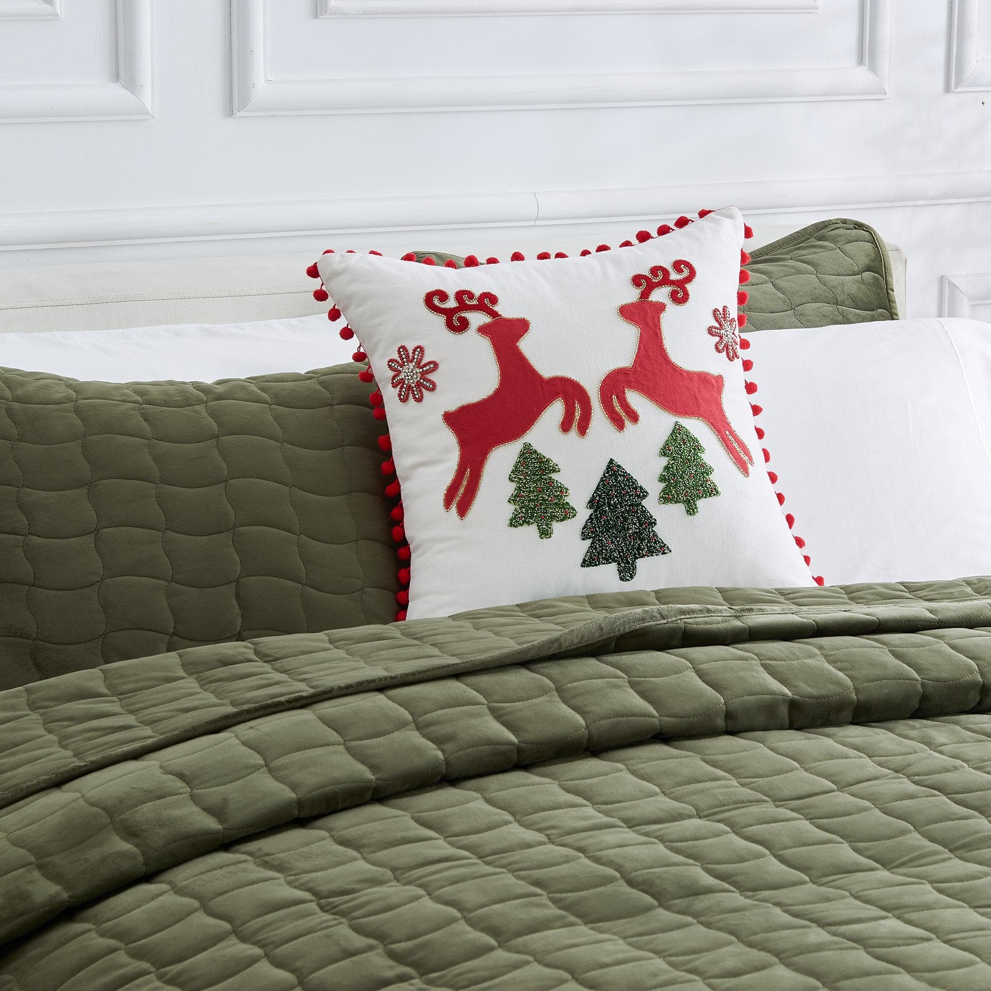 Holiday Throw Pillow - Jubilee Collection- 9 Styles Available