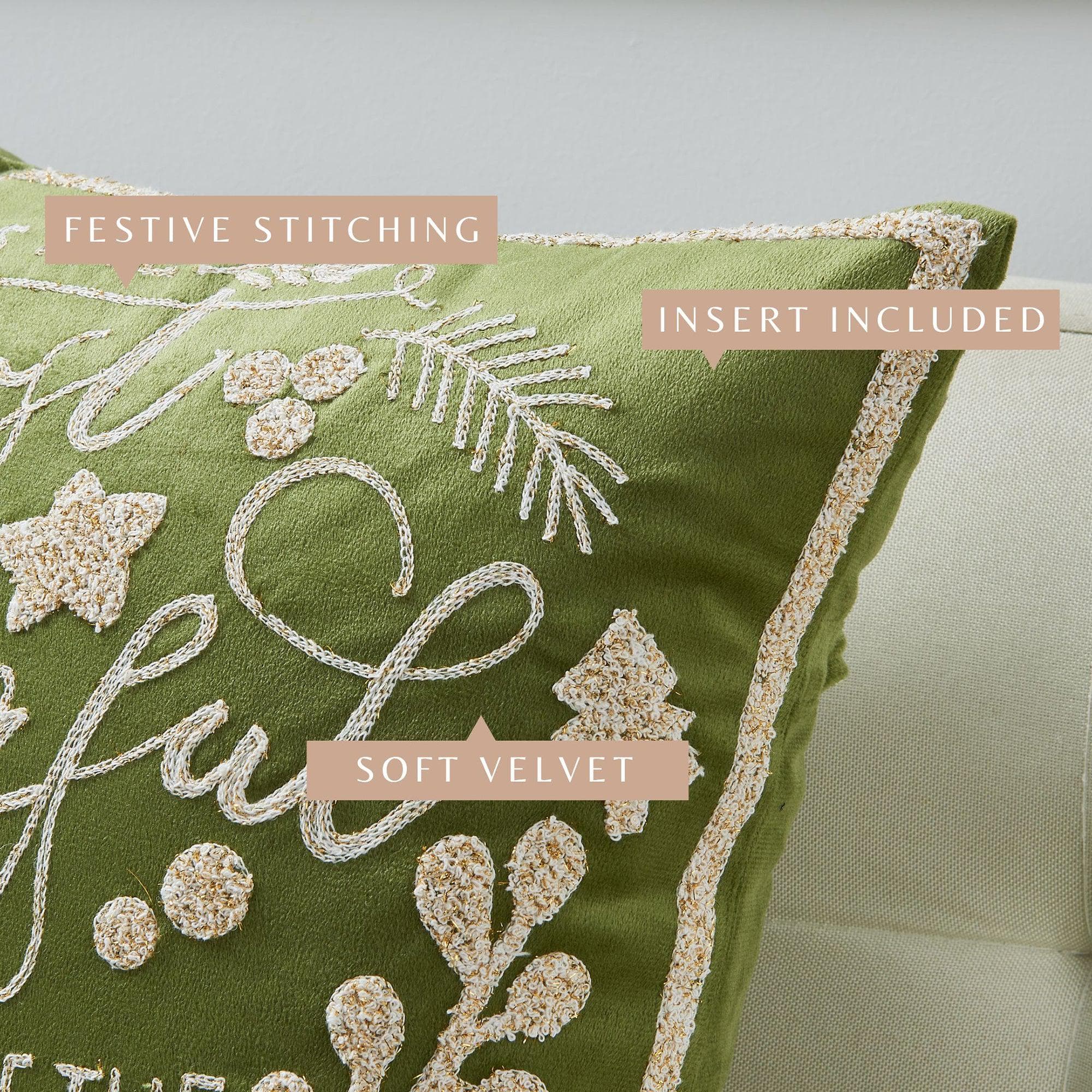 Holiday Throw Pillow - Jubilee Collection- 9 Styles Available