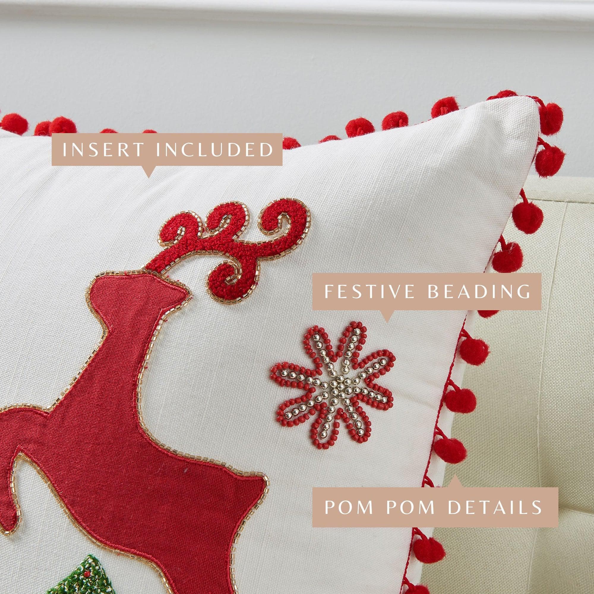 Holiday Throw Pillow - Jubilee Collection- 9 Styles Available