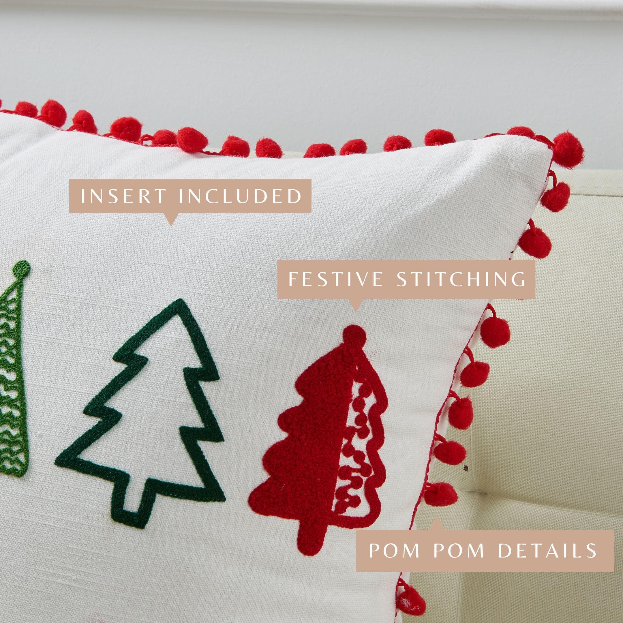 Holiday Throw Pillow - Jubilee Collection- 9 Styles Available